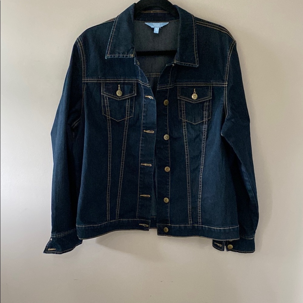 Denver Hayes Blue Jean Jacket Classic Denim Style